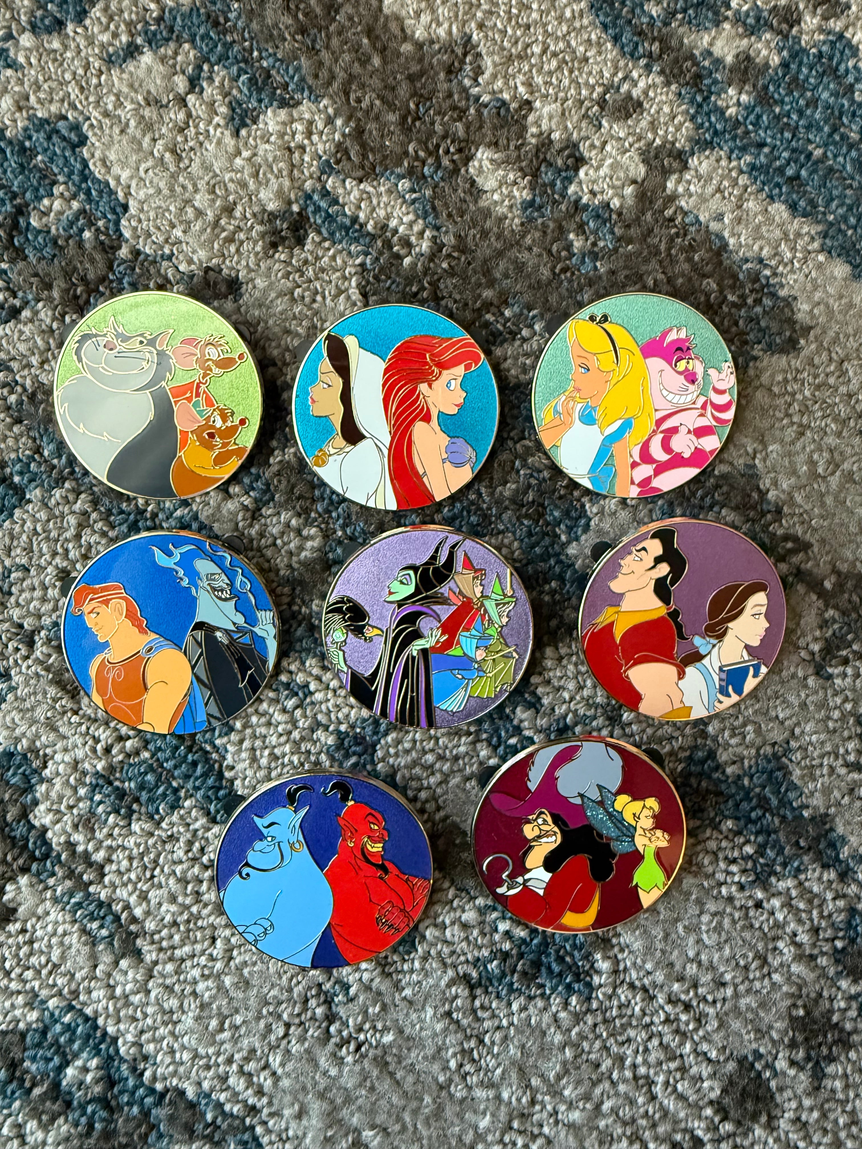 D23 Walt Disney Company Store Epic Rivals Mystery Box Pins