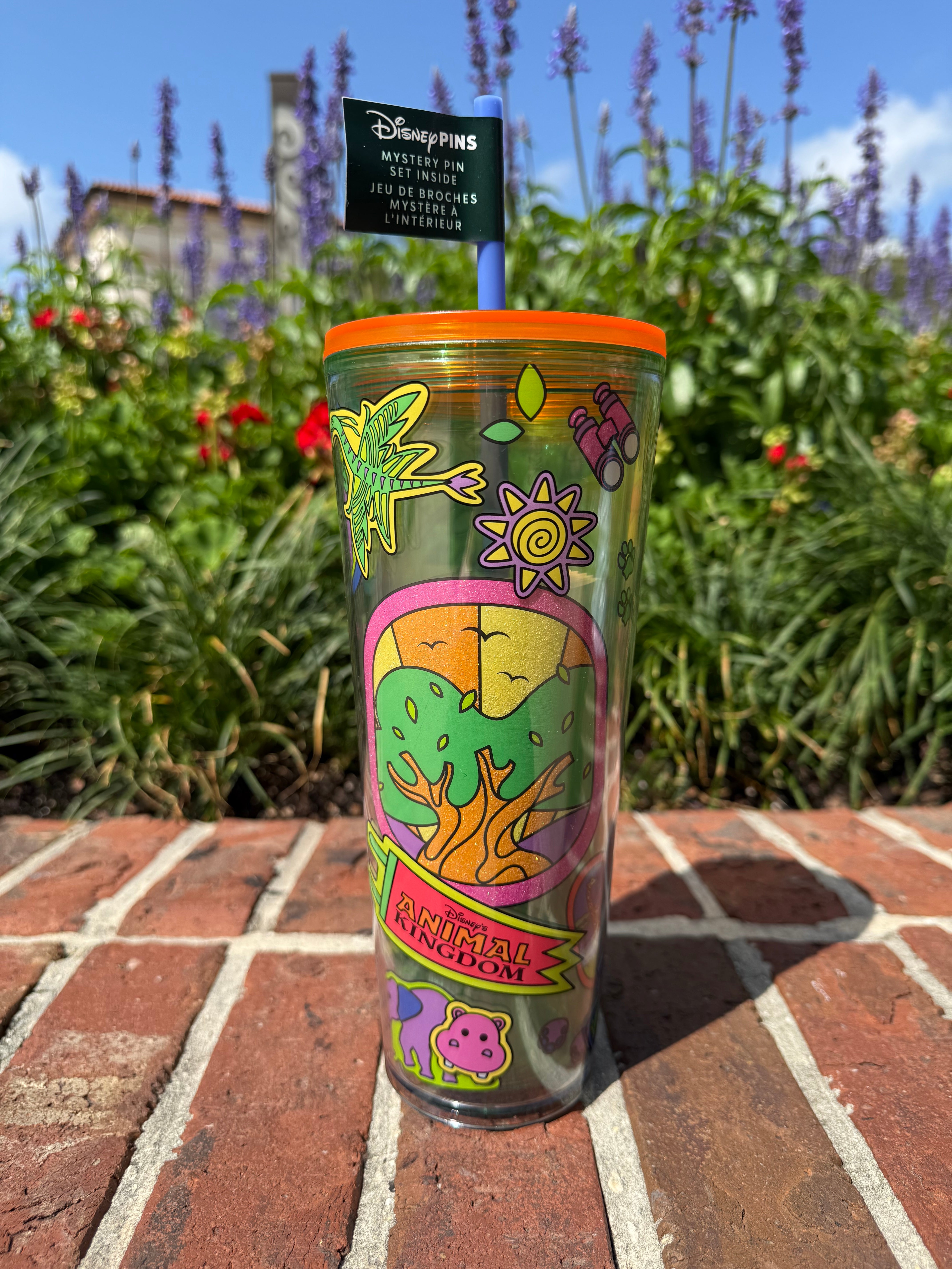 Disney's Animal Kingdom Tumbler and Mystery Pin by Starbucks