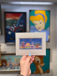  Walt Disney World Four Parks Mini Print