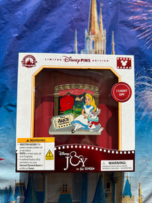  D23 Joy on the Screen - Alice in Wonderland Light Up Pin