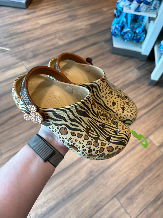 Animal Print Crocs