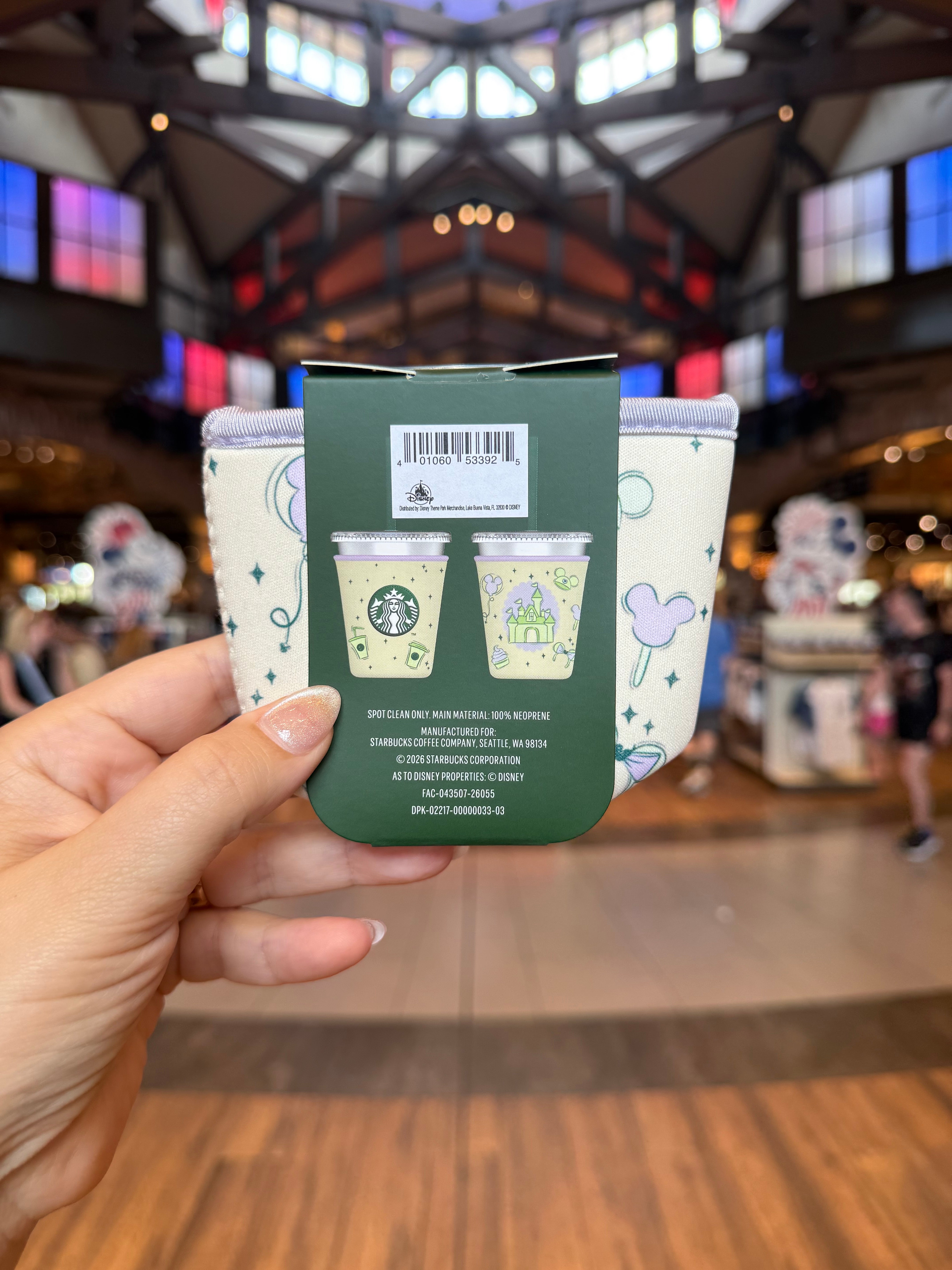 Disney Castle Icons Cup Sleeve by Starbucks – Neverland Delivery
