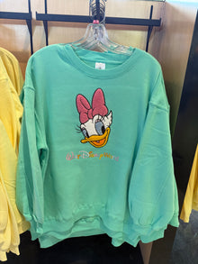  Daisy Duck Green Pullover