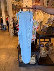  Walt Disney World Castle Light Blue Sweatpants