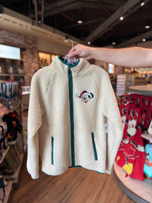  Santa Mickey Sherpa Jacket