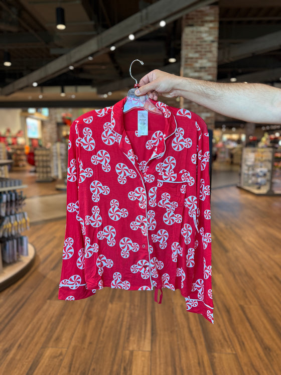 Mickey Peppermint Candy Pajama Set