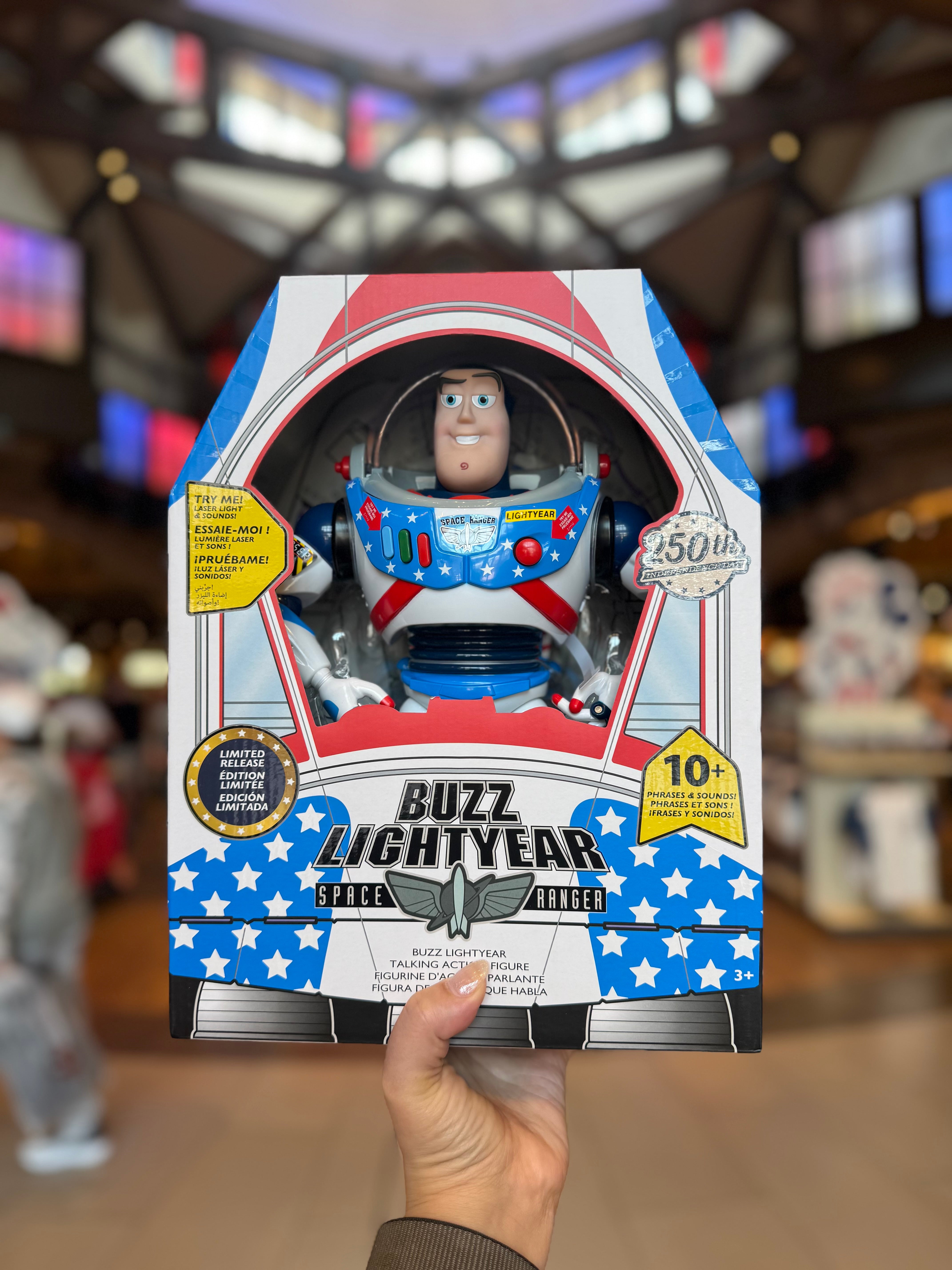 Buzz Lightyear Space Ranger Talking Action Figure 250th