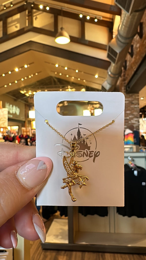 Tinkerbell Gold Necklace