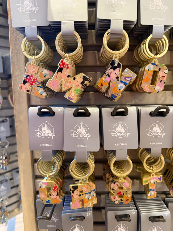 Disney Letter Keychain