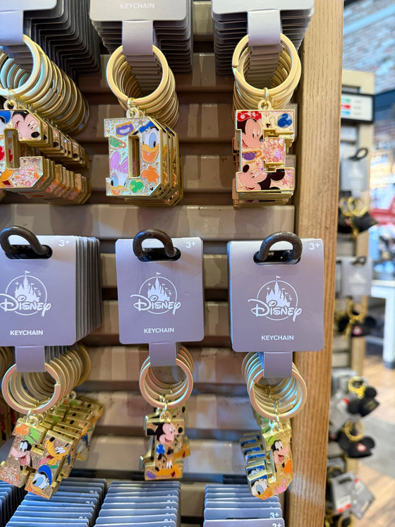 Disney Letter Keychain