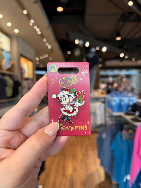 Christmas Minnie Pin