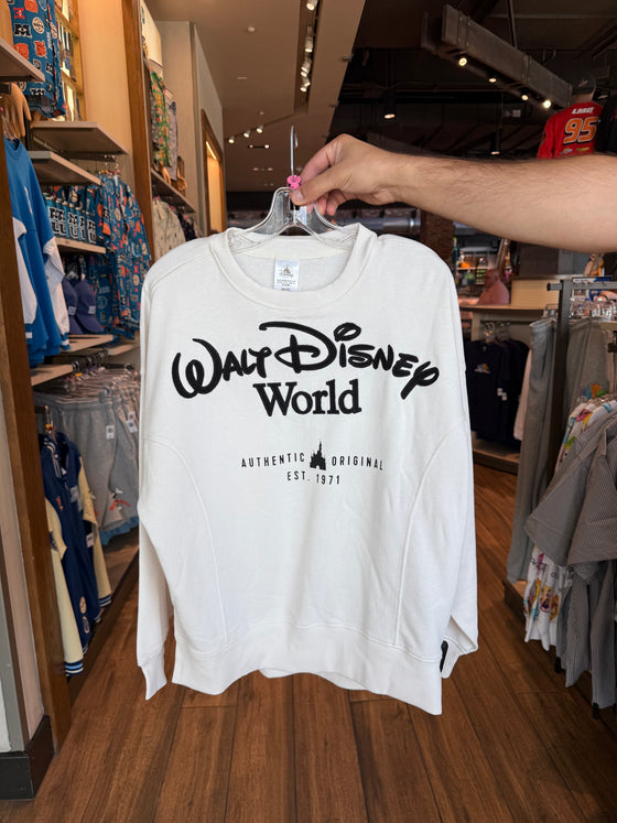 Walt Disney World White Pullover