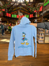 Donald Duck Rhinestone Blue Zip Up Hoodie