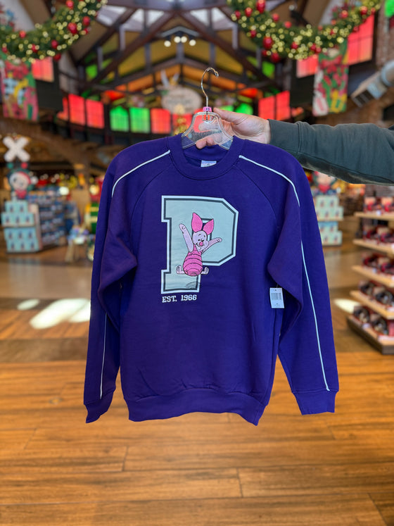 Piglet Purple Sweatshirt
