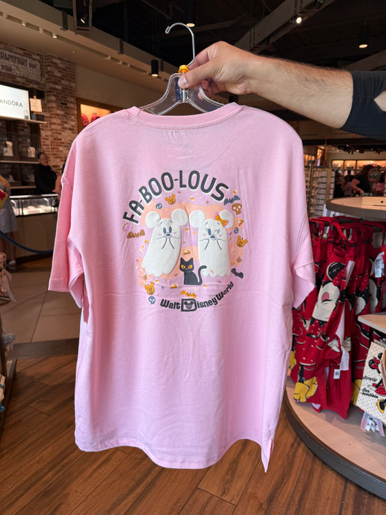 Fa-Boo-Lous Pink Tee