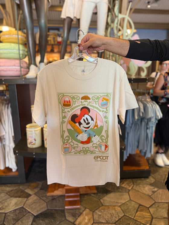 France Pavilion Mickey Baguette Tee