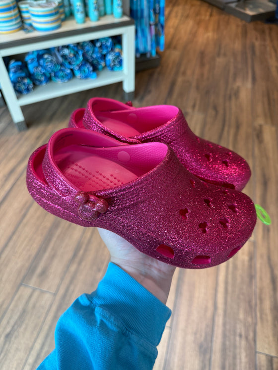 Magenta Mickey Crocs