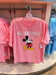  Walt Disney World Mickey Pink Tee