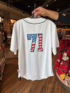 Walt Disney World USA Baseball Jersey