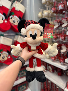  Santa Mickey Plush