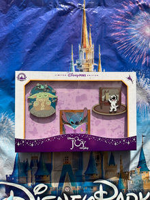  D23 Joy Everyday Stitch, Yoda and Dalmatians Pin Set