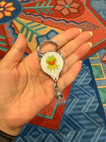 Muppet Studios Kermit Retractable Badge ID