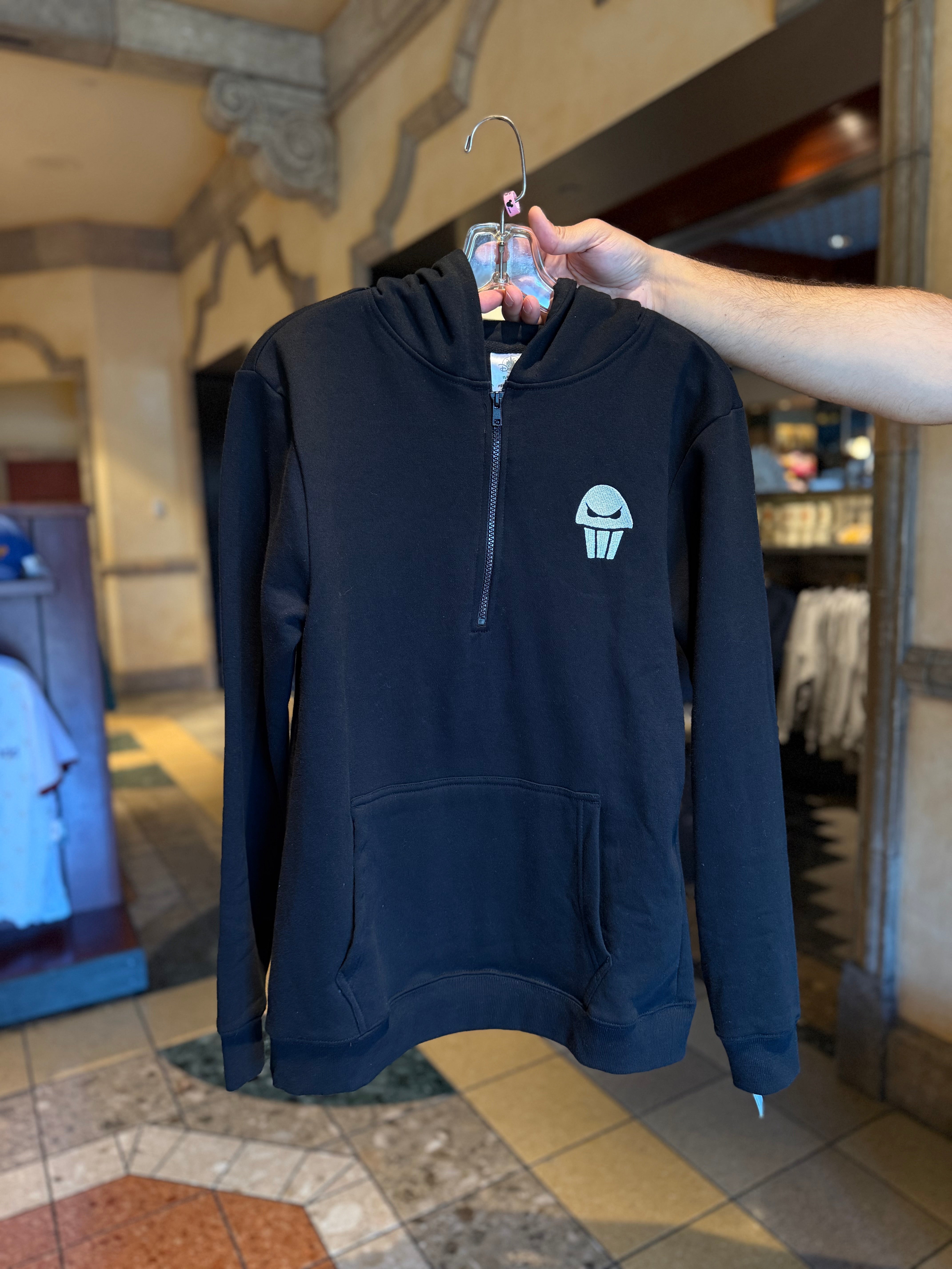 Hades Lord of the Underworld Black Quarter Zip Hoodie – Neverland