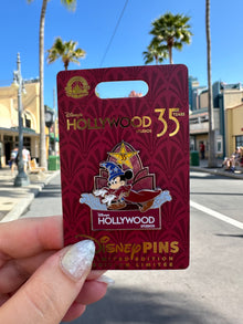  Hollywood Studios 35th Anniversary Sorcerer Mickey Pin