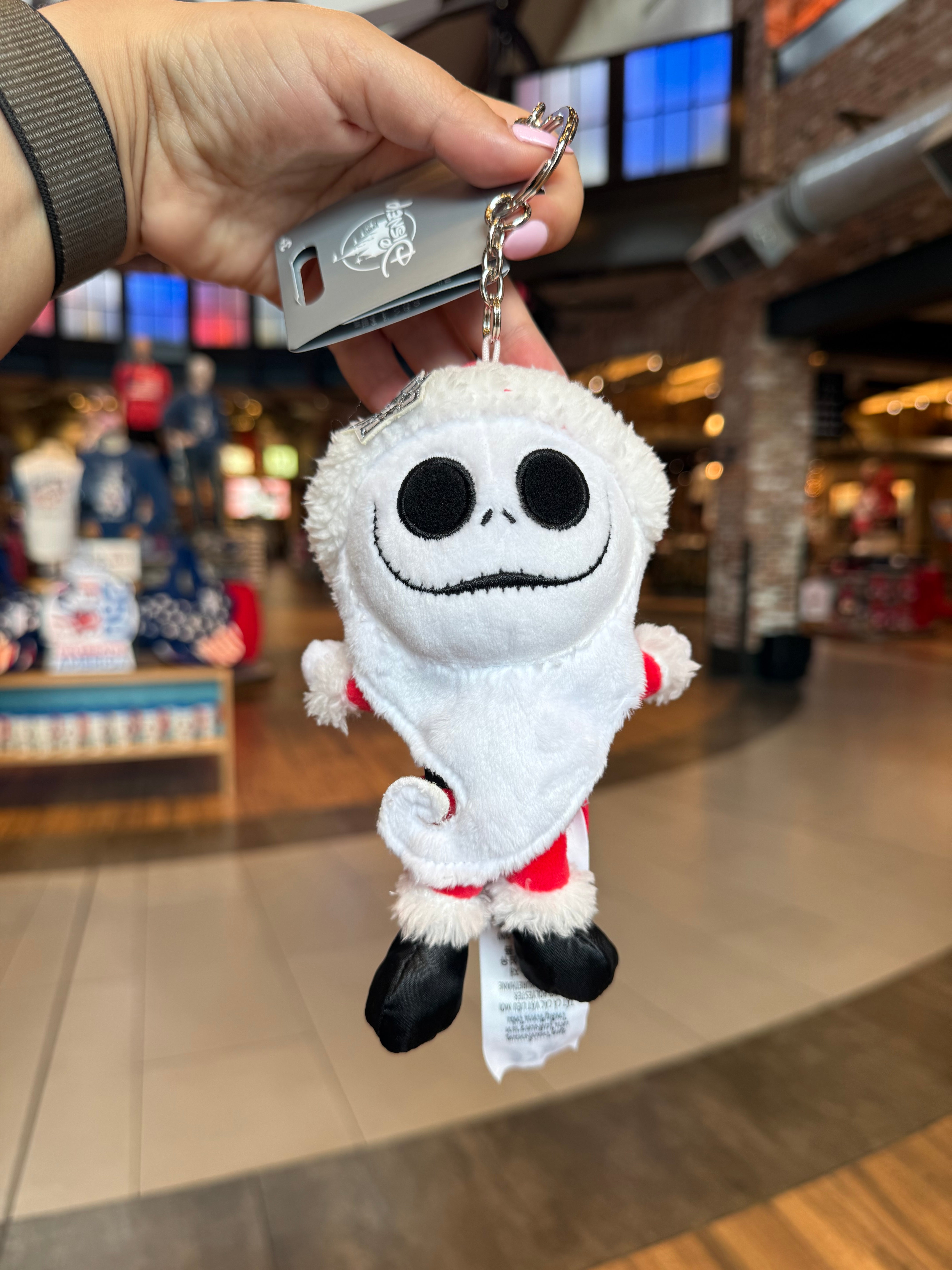 The Nightmare Before Christmas Sandy Claws Jack Plush Keychain