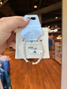  Mickey Ears White Beads Bracelet by Little Words Project