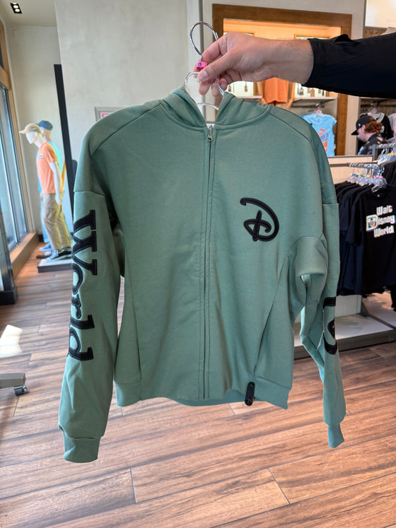Walt Disney World Sage Zip Up Hoodie