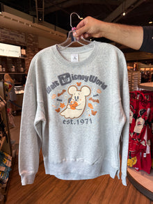  Ghost Mickey Grey Pullover
