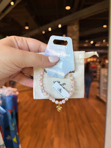  Mickey Pink Beads Bracelet by Little Words Project