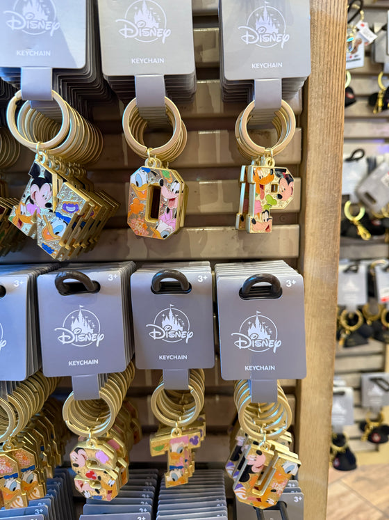 Disney Letter Keychain