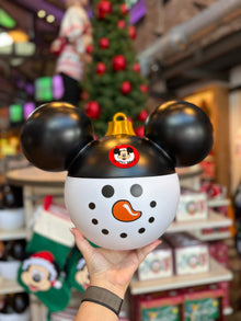  Mickey Mouse Snowman Ornament Light Up Figurine