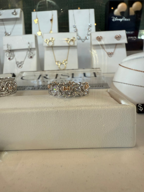 Mickey and Minnie Eternity Band by Crislu