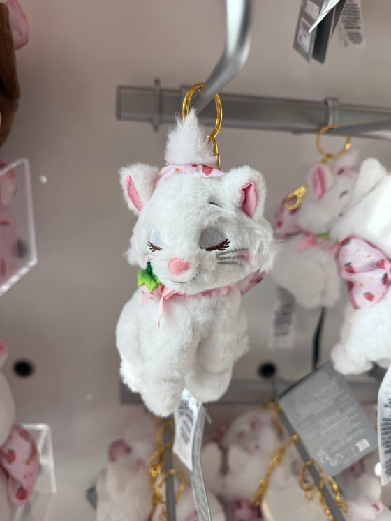 Marie Strawberry Keychain