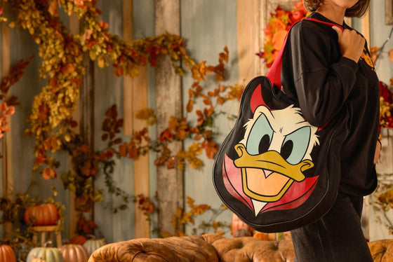 Devil Donald Canvas Tote