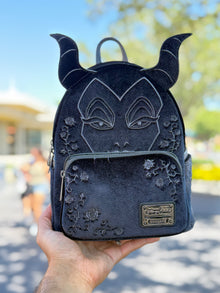  Maleficent Velvet Backpack by Loungefly