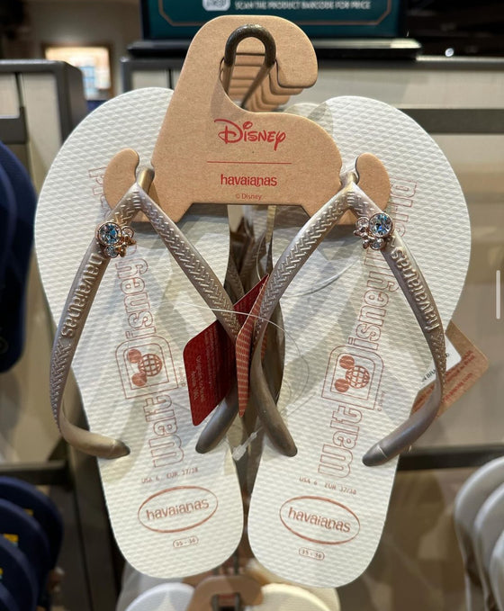 Minnie Rose Gold Flip Flops by Havaianas