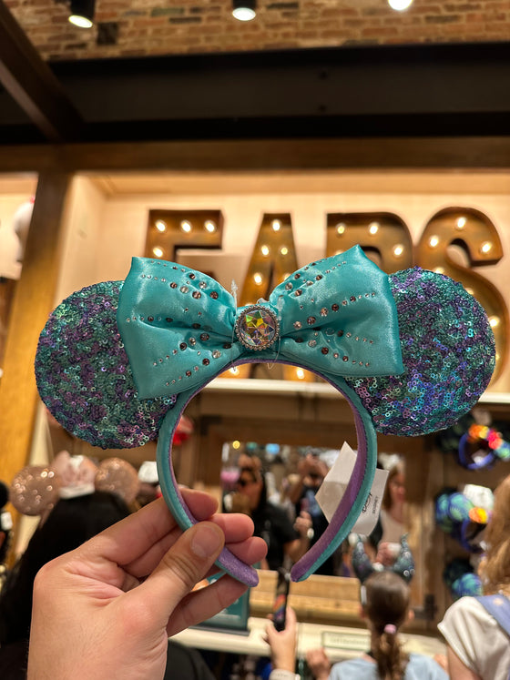 Blue and Purple Sequins Ears