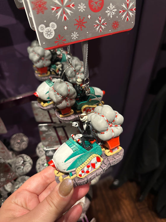 Jack on a Sled Ornament