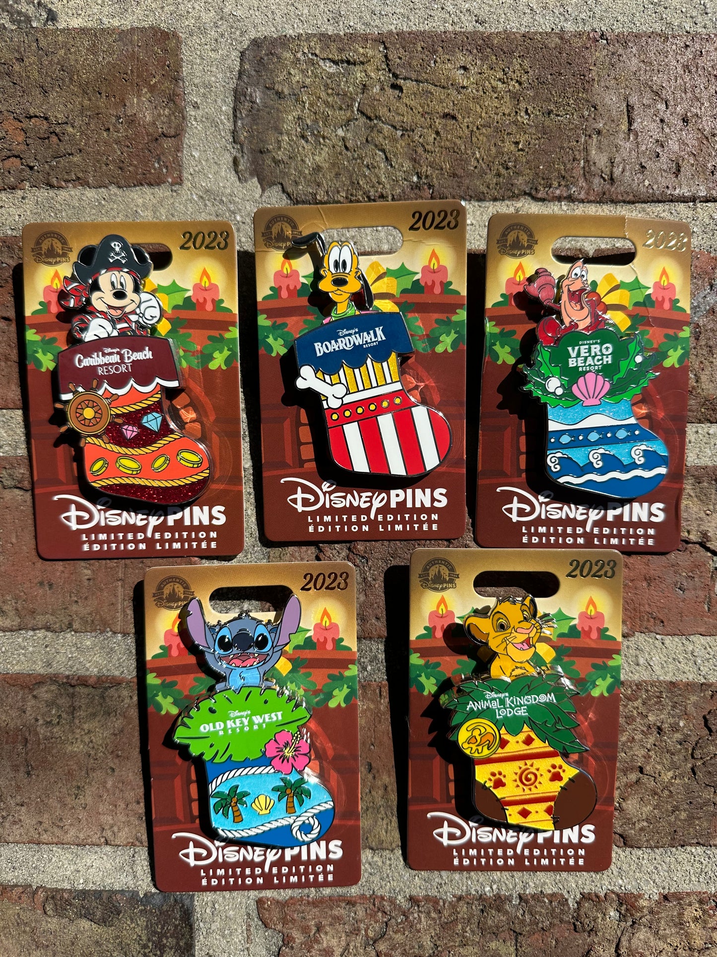 Disney Resorts Stocking Pins – Neverland Delivery Disney Resorts Stocking Pins – Neverland Delivery