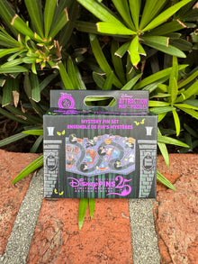  Disney Attraction Map Puzzle Haunted Mansion Mystery Pin