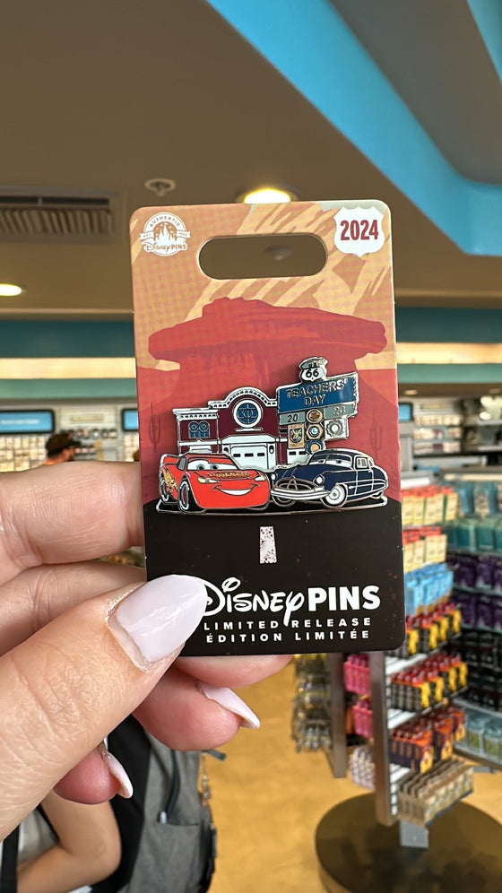 Cars Teachers Day Pin