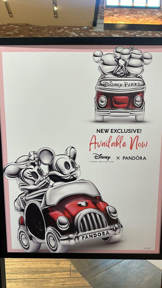 Mickey and Minnie Runaway Railway Charm by Pandora