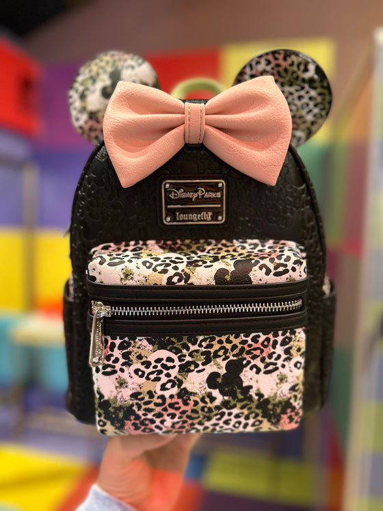 Leopard Print Backpack by Loungefly