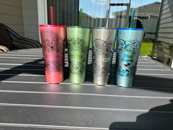 All Four Parks Tumblers by Starbucks