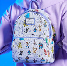  Disney 100 Platinum Celebration Musical Characters Backpack by Loungefly