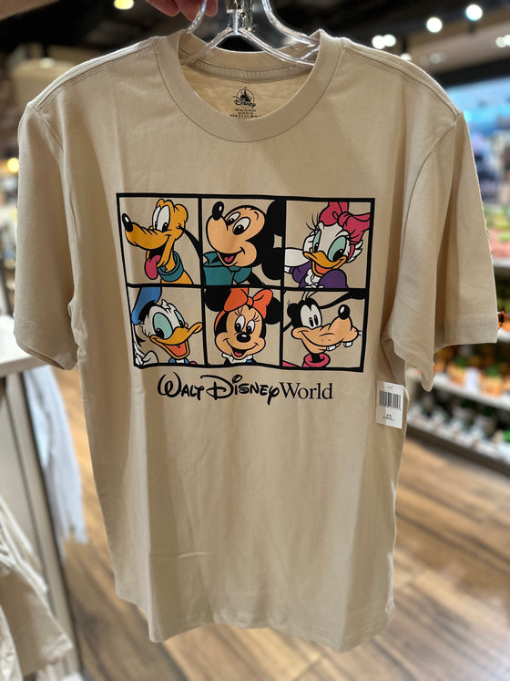 Mickey and Friends Beige Tee